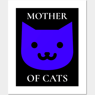 Cat Mom Posters and Art